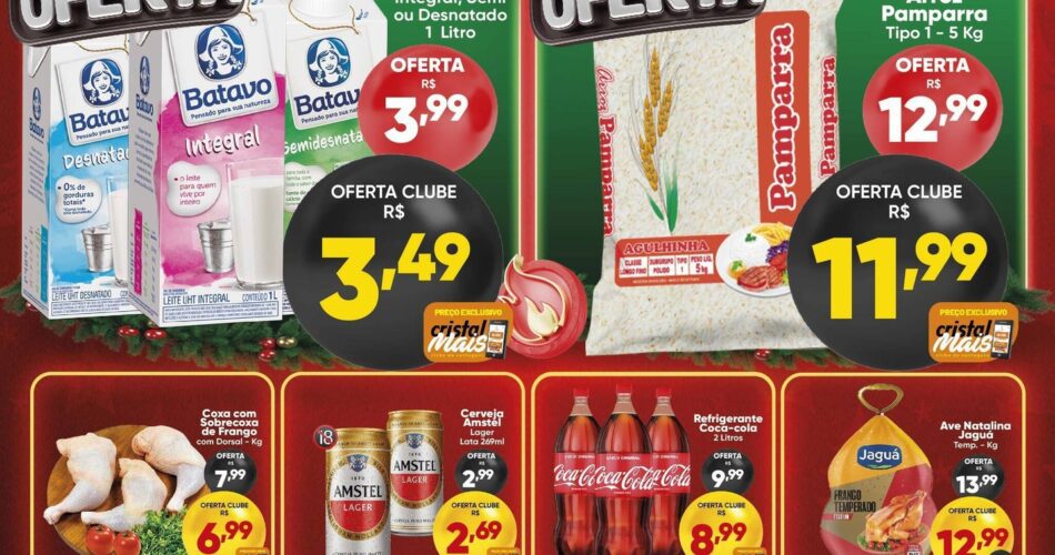 Cristal Supermercado até 15/12/2025