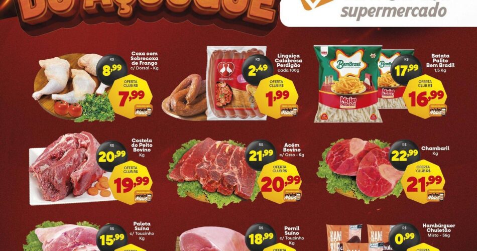 Cristal Supermercado até 11/12/2025
