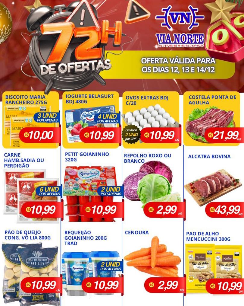 Ofertas Via Norte Supermercado