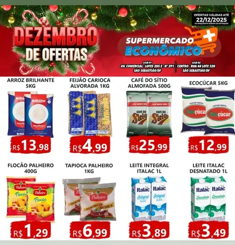 Supermercado Mais Econômico até 22/12/2025