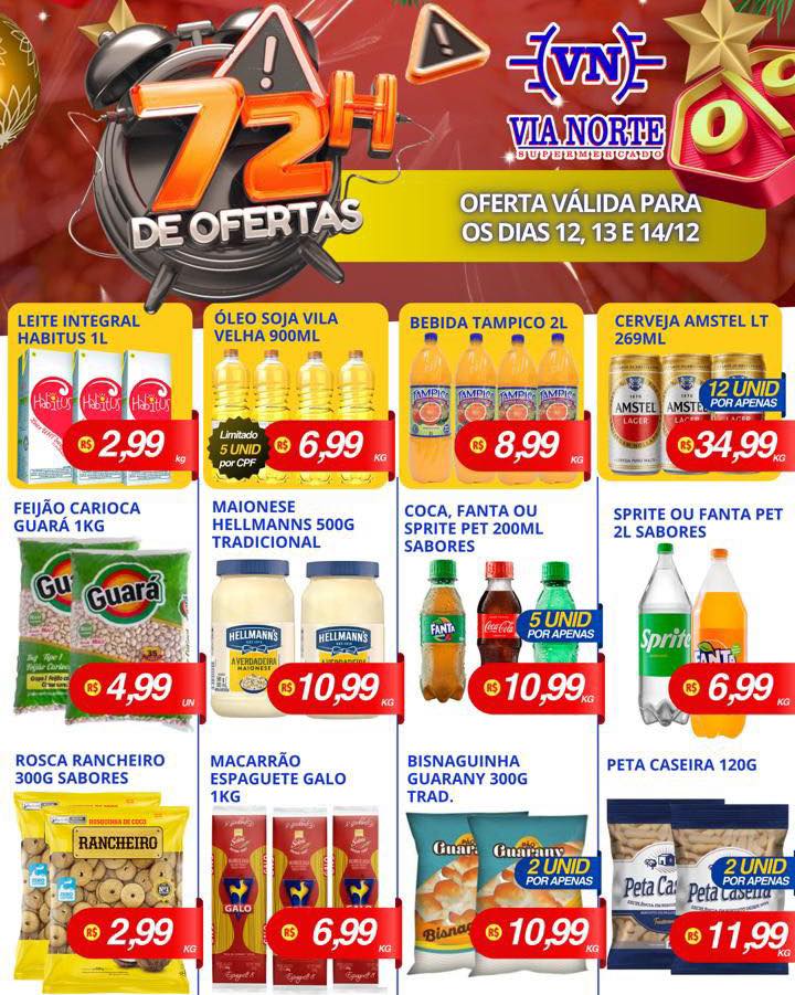 Ofertas Via Norte Supermercado