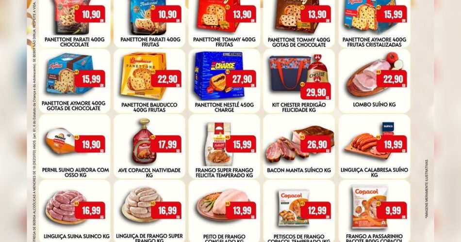 Supermercado Caprichoso até 05/01/2026