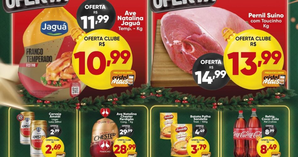 Cristal Supermercado até 25/12/2025