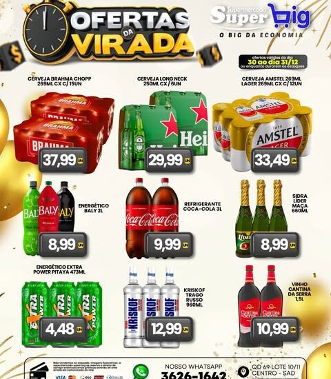 Supermercado Super Big até 31-12-2025