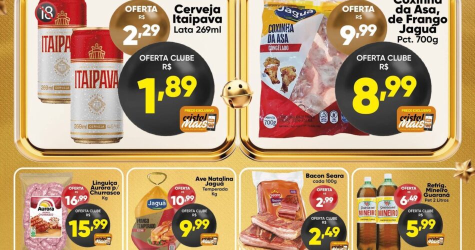 Cristal Supermercado até 01/01/2026