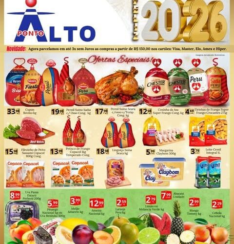 Supermercado Ponto Alto até 31/12/2025