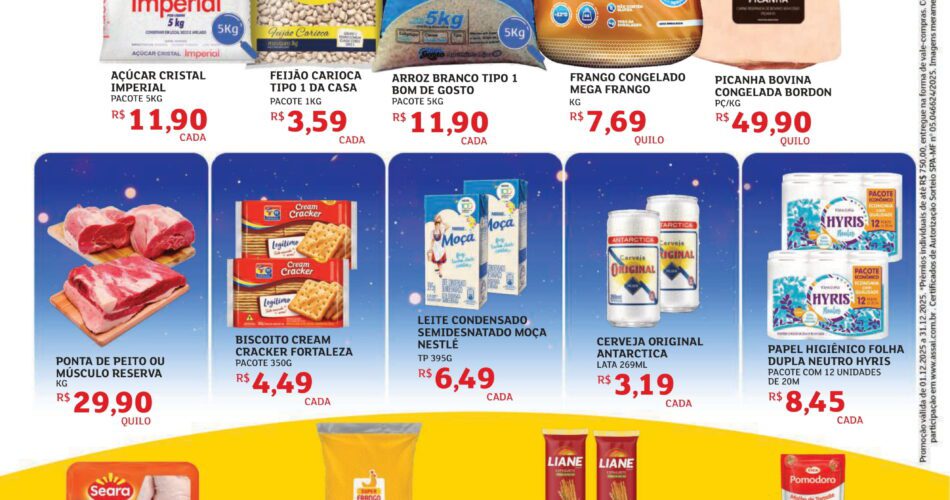 Assaí Atacadista até 05/12/2025