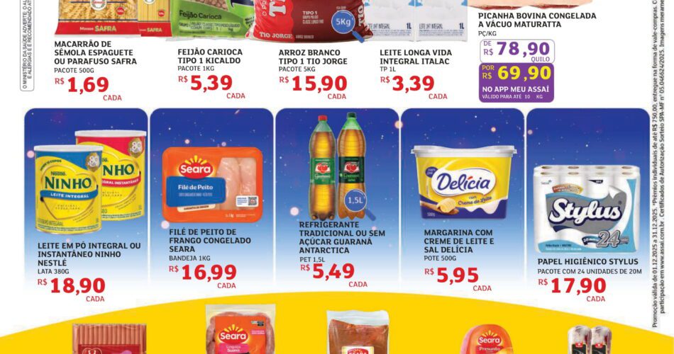 Assaí Atacadista até 28/12/2025