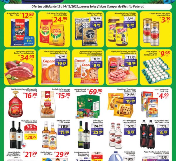 Supermercado Comper até 14-12-2025 Supermercado Comper até 14-12-2025