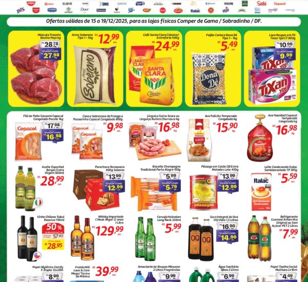 Supermercado Comper até 19-12-2025 Supermercado Comper até 19-12-2025
