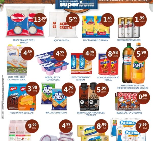 Supermercado Superbom até 14/12/2025