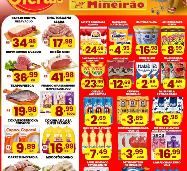 Supermercado Mineirão até 07/12/2025 Supermercado Mineirão até 07/12/2025