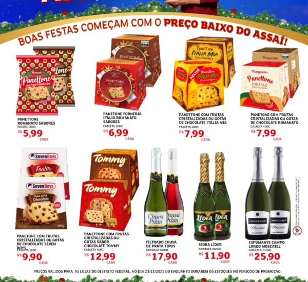 Assaí Atacadista até 23/12/2025 Assaí Atacadista até 23/12/2025