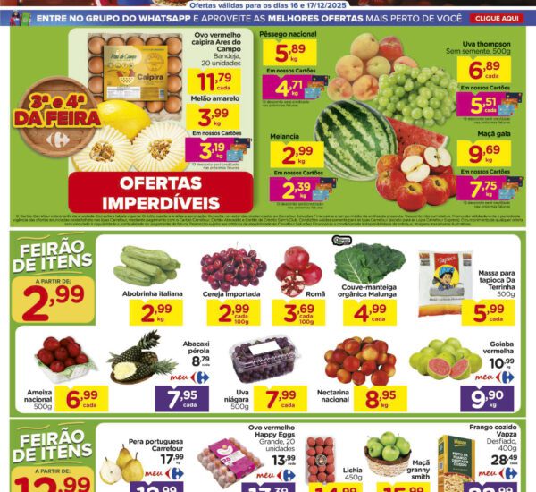 Supermercado Carrefour até 17/12/2025 Supermercado Carrefour até 17/12/2025