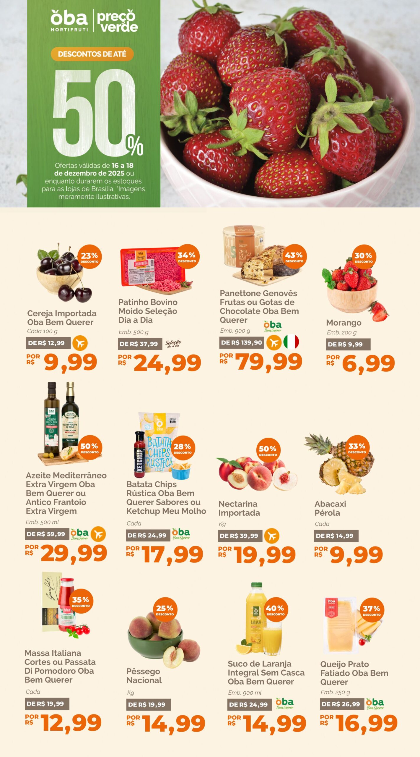 encarte de ofertas oba hortifruti