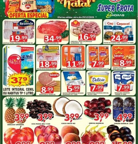 Supermercado Super Frota até 29/12/2025