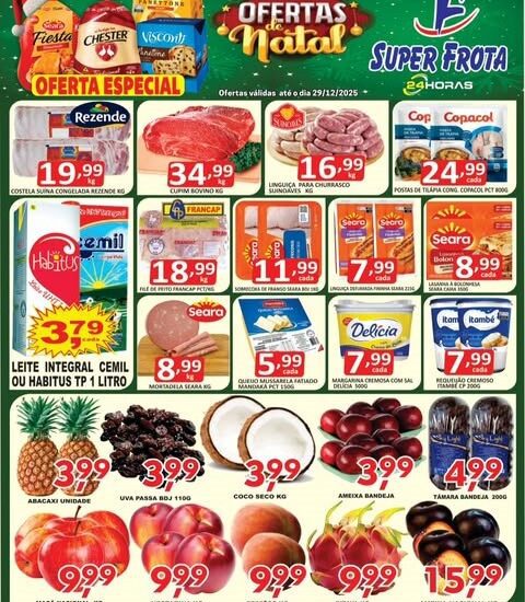 Supermercado Super Frota até 29/12/2025