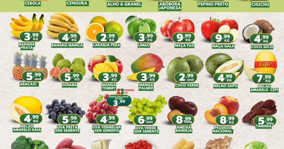 Supermercado Primor até 04-12-2025
