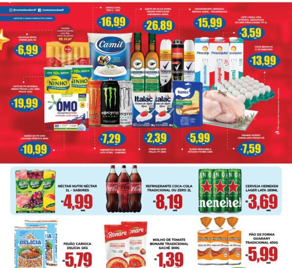 Atacadão Costa até 07/12/2025 Atacadão Costa até 07/12/2025