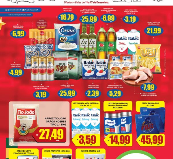 Atacadão Costa até 17/12/2025 Atacadão Costa até 17/12/2025