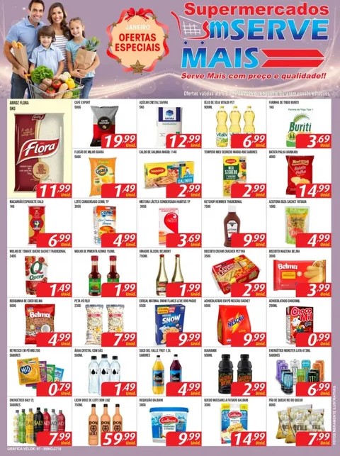 Ofertas Supermercado Serve Mais