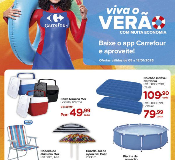 Supermercado Carrefour até 18/01/2026
