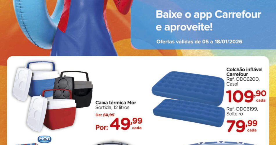 Supermercado Carrefour até 18/01/2026