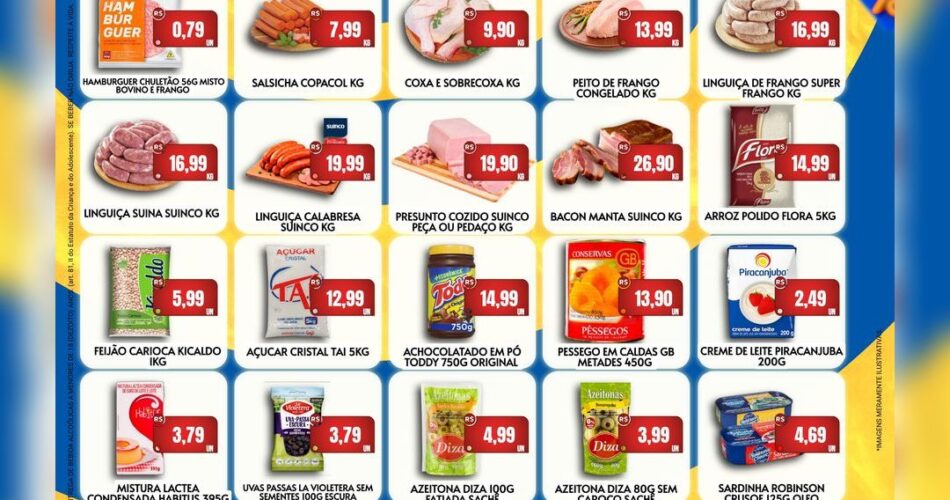 Supermercado Caprichoso até 12/01/2026