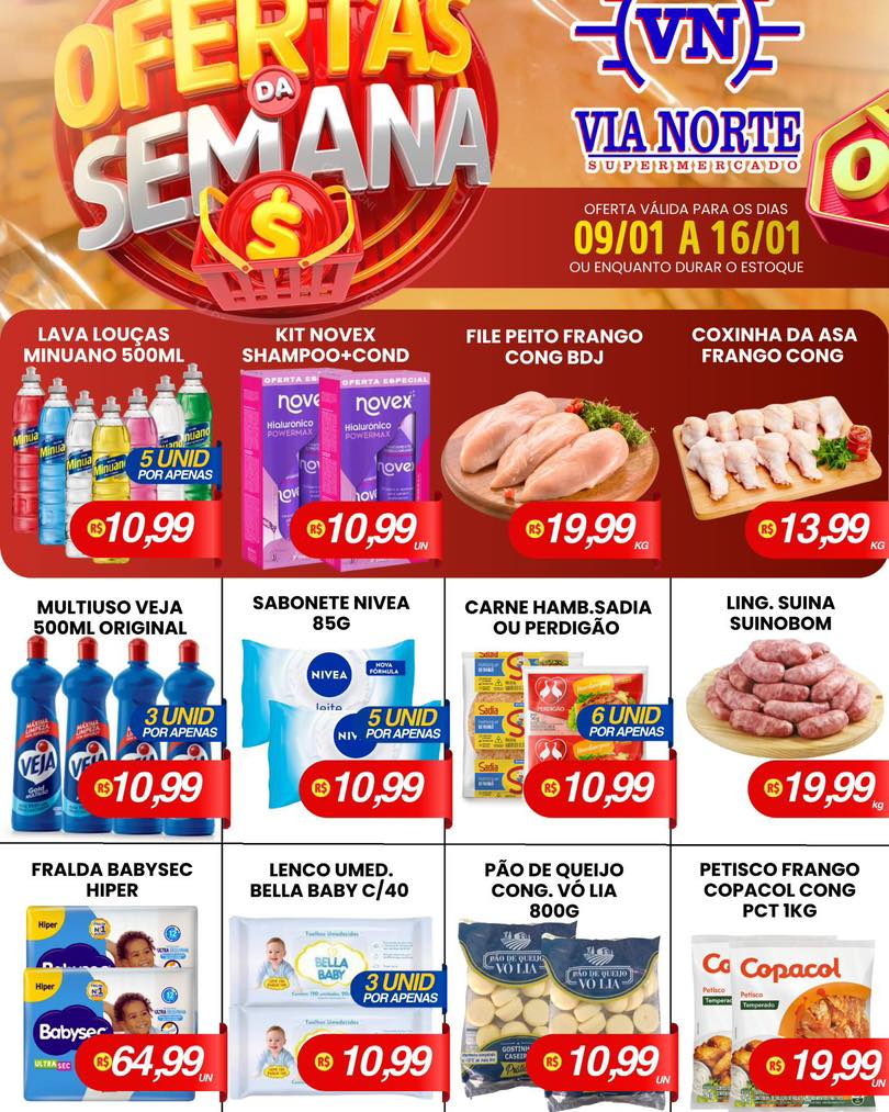 Ofertas Via Norte Supermercado