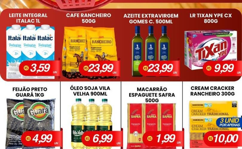 Via Norte Supermercado até 16/01/2026