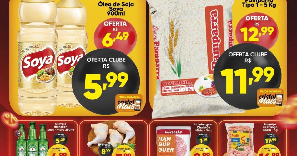 Cristal Supermercado até 12/01/2026