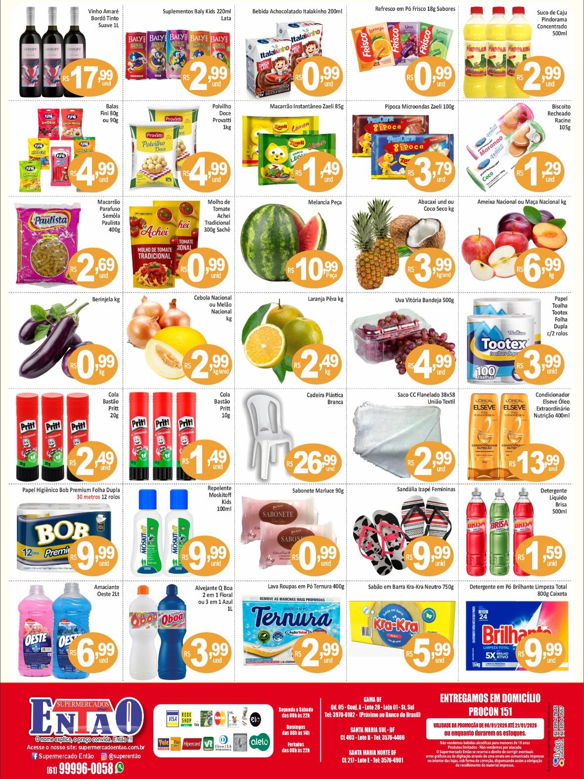 ofertas supermercado então
