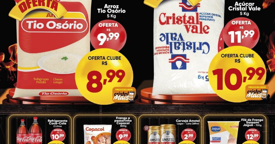 Cristal Supermercado até 19-01-2026