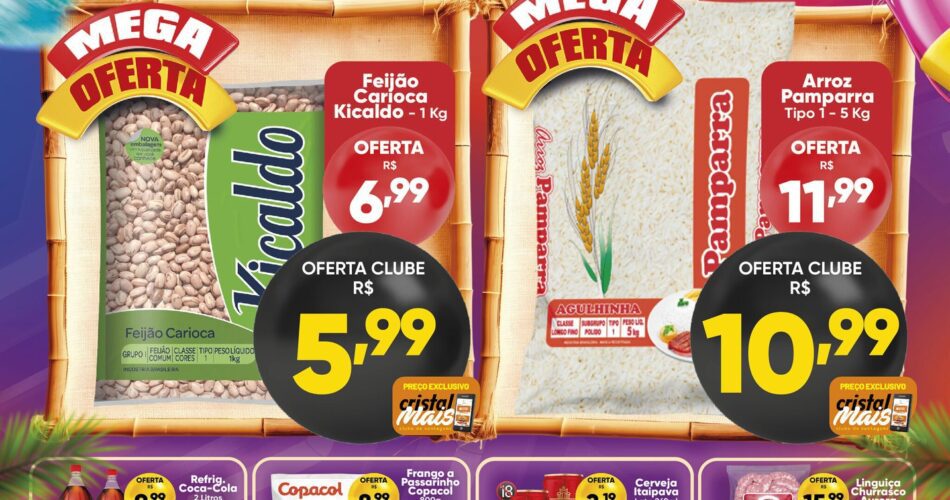 Cristal Supermercado até 26-01-2026
