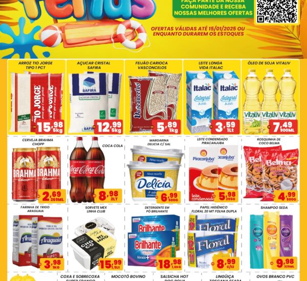 Supermercado Mineirão até 15/01/2026