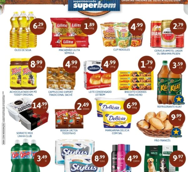 Supermercado Superbom até 01-02-2026