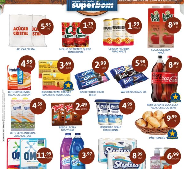 Supermercado Superbom até 25-01-2026