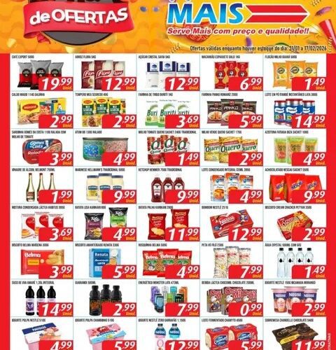 Supermercado Serve Mais até 17-02-2026