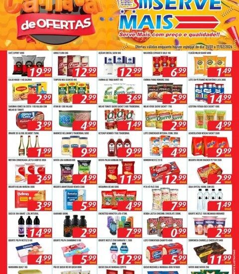 Supermercado Serve Mais até 17-02-2026