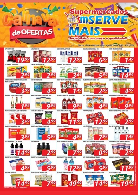 Ofertas Supermercado Serve Mais