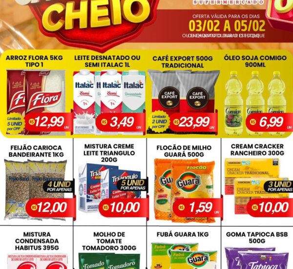 Via Norte Supermercado até 05/02/2026