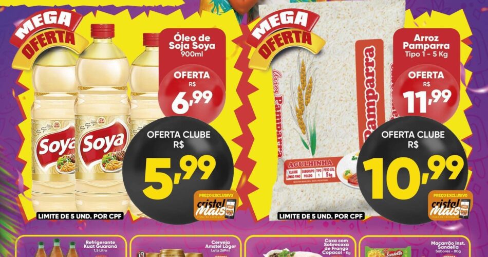 Cristal Supermercado até 09-02-2026