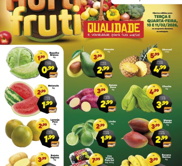 Cristal Supermercado até 11-02-2026