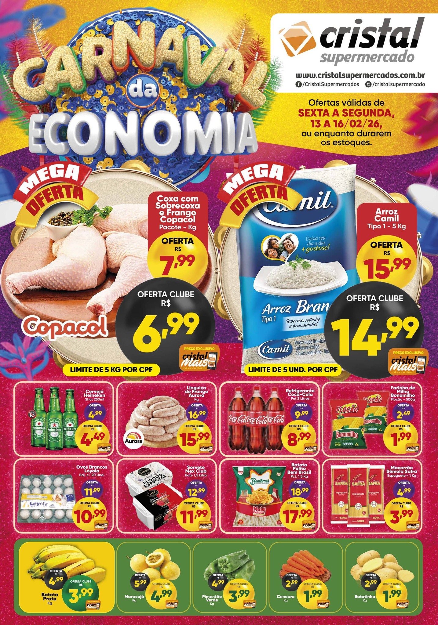 Ofertas Cristal Supermercado
