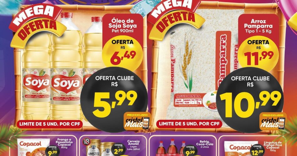 Cristal Supermercado até 23-02-2026