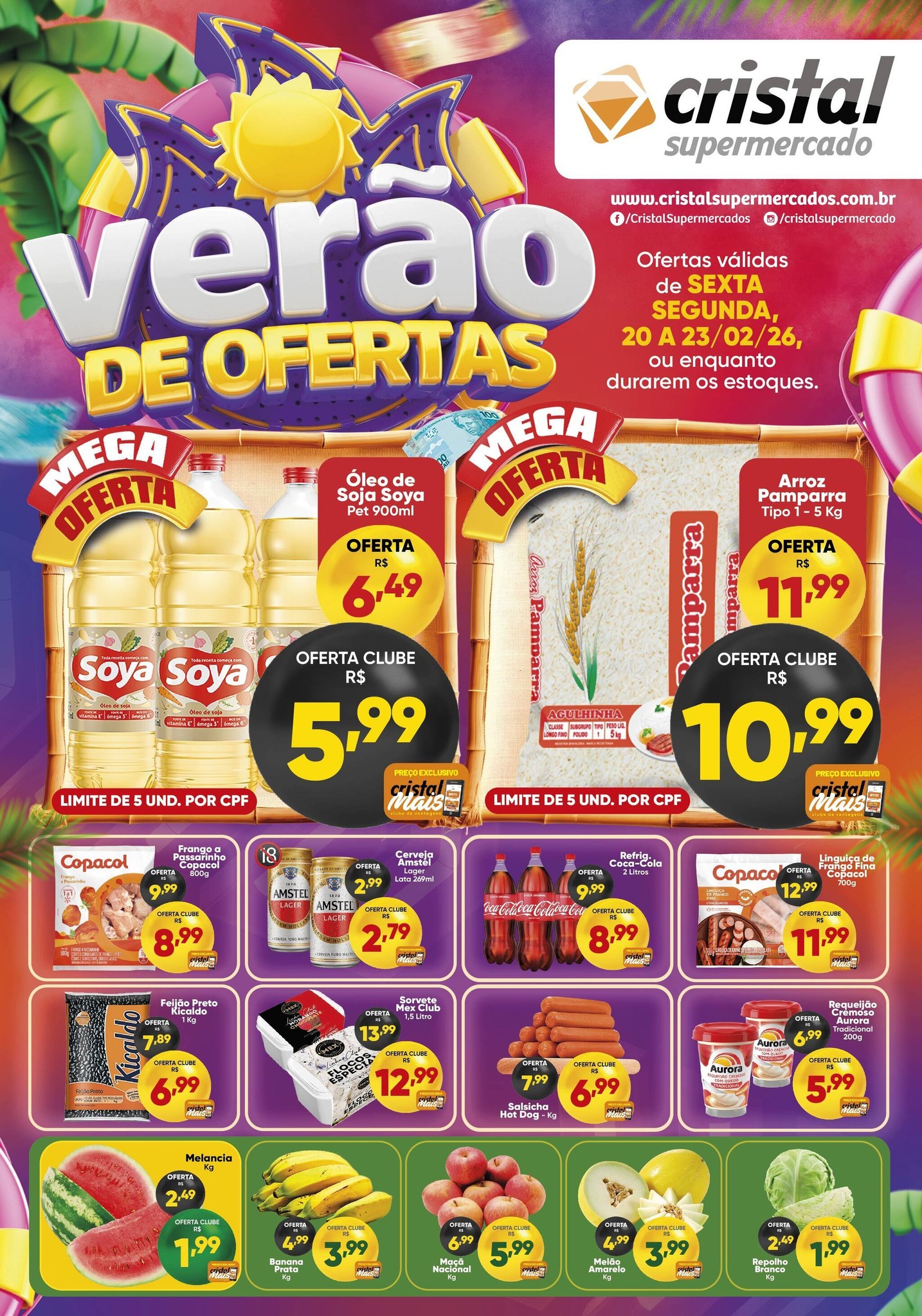 Ofertas Cristal Supermercado