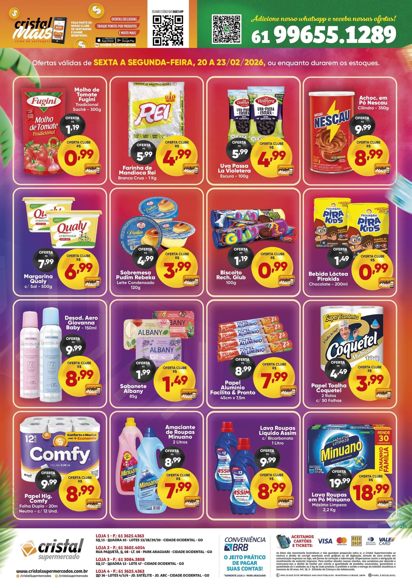 Ofertas Cristal Supermercado