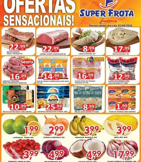 Supermercado Super Frota até 02/03/2026
