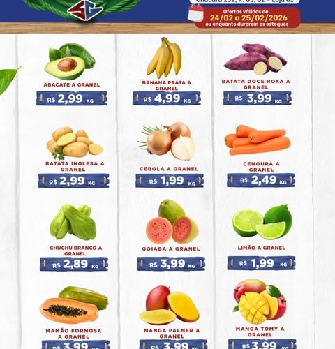 Guarapari Supermercados até 25/02/2026