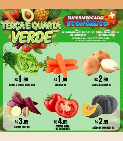 Supermercado Mais Econômico até 25-02-2026 Supermercado Mais Econômico até 25-02-2026
